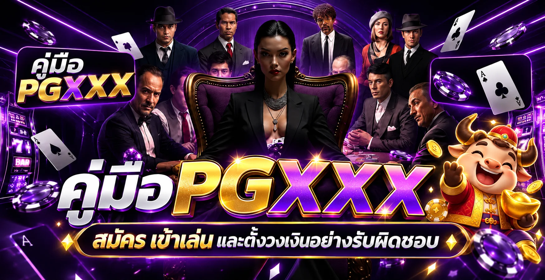 PGXXX คู่มือมือใหม่ สมัคร ทางเข้า ทดลองเล่น และตั้งวงเงิน